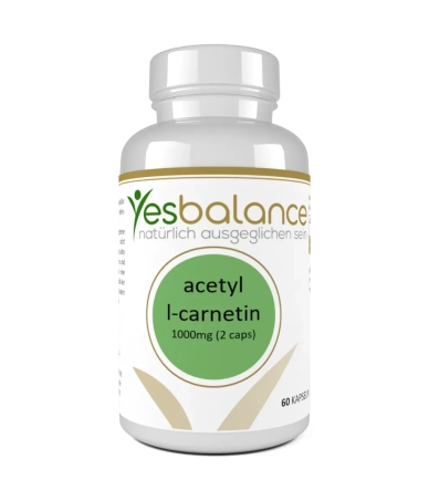 YesBalance Acetyl-L-Carnitin Premium Supplement • YesBalance