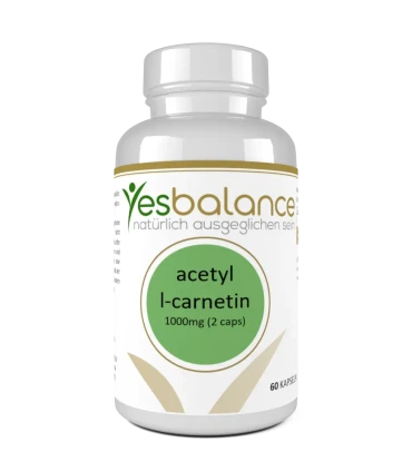 YesBalance Acetyl-L-Carnitin Premium Supplement • YesBalance