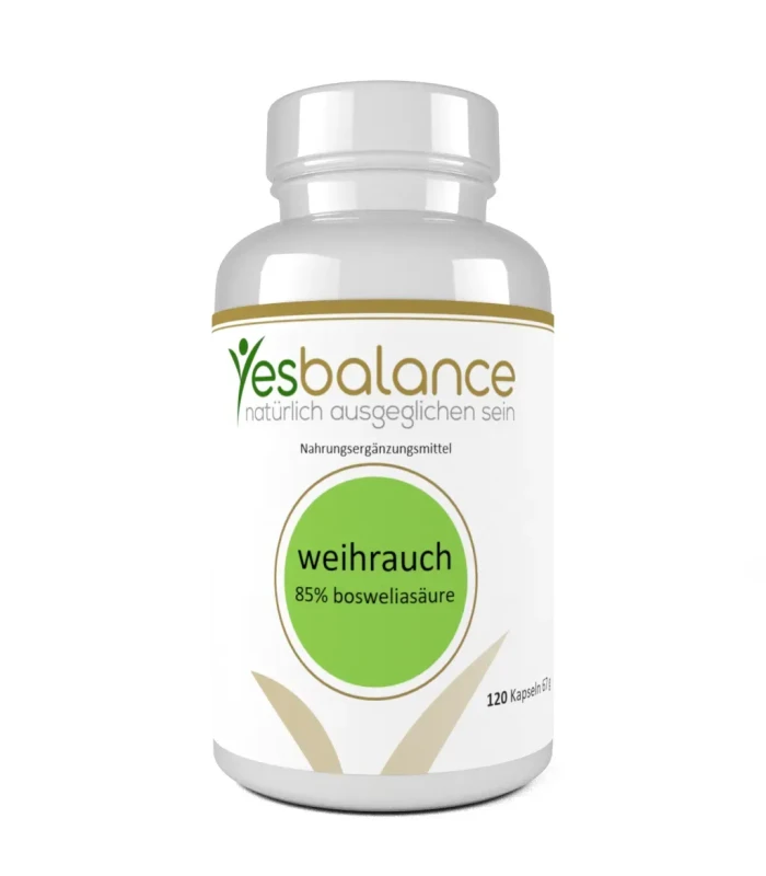 Yesbalance Weihrauch mit 85% Boswelliasäure